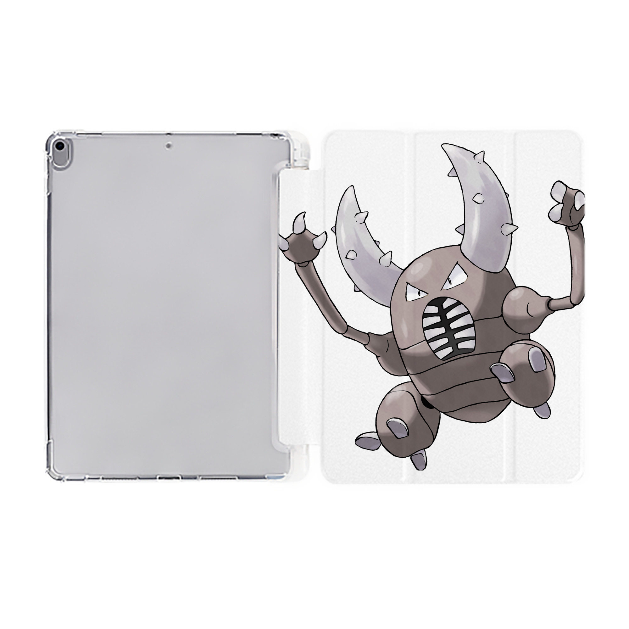 （画像用） ポケットモンスター Pokémon IPad ケース ペン収納付き 三つ折りスタンド PUレザー×シリコン 対応機種9.5/10.5/10.9インチ